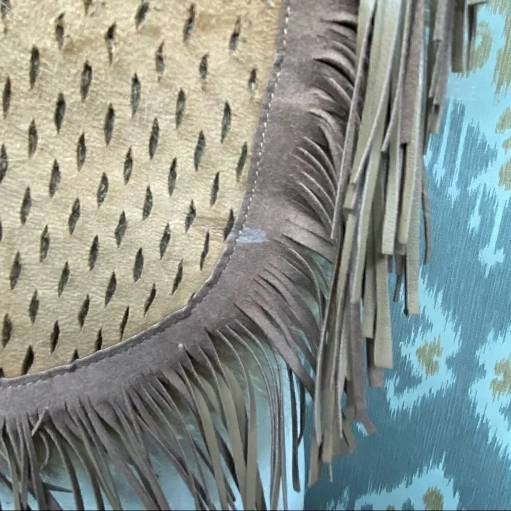 Ralph Lauren ‘15 Collection Tan Italian Lamb Shearling & Suede Fringe Jacket - Picture 14 of 16